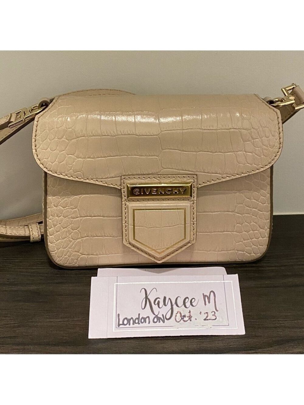 💫 Host Pick ⭐️(725❗️)Givenchy Crocodile Embossed Crossbody - Picture 3 of 7